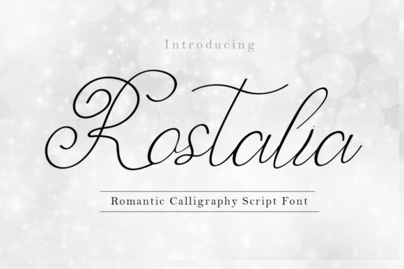Rostalia Font - Featured Image