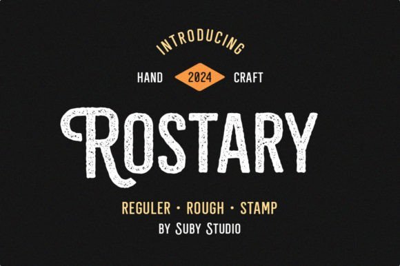 Rostary Font - Featured Image