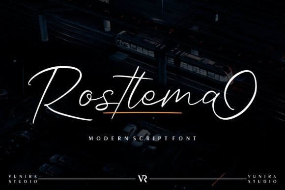 Rostlema Font - Featured Image
