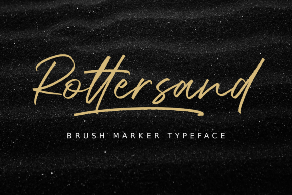 Rottersand Font - Featured Image