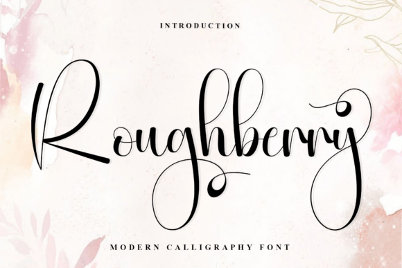 Roughberry Font - Featured Image