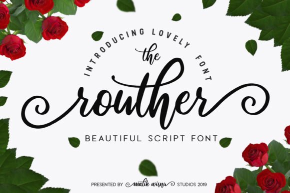 Routher Script Font - Featured Image