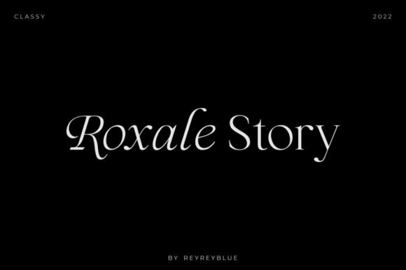 Roxale Story Font - Featured Image