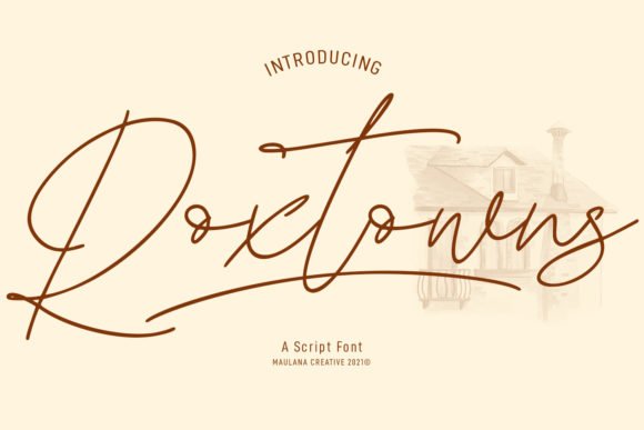 Roxtowns Font - Featured Image