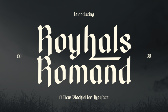 Royhals Romand Font - Featured Image