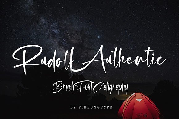 Rudolf Authentic Font - Featured Image