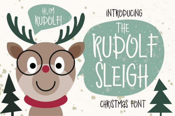 Rudolf Sleigh Font - Featured Image