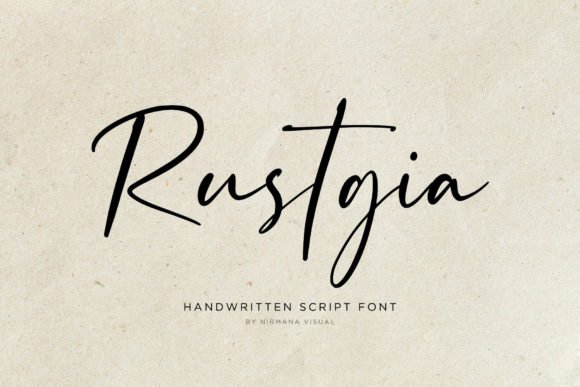 Rustgia Font - Featured Image