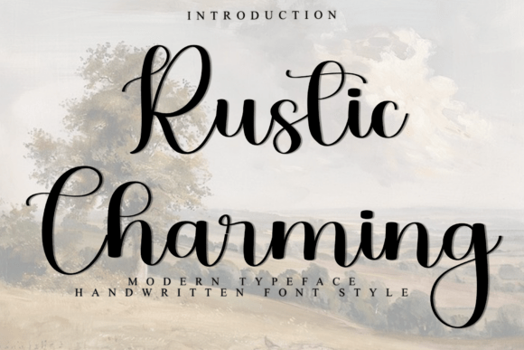 Rustic Charming Font - Featured Image