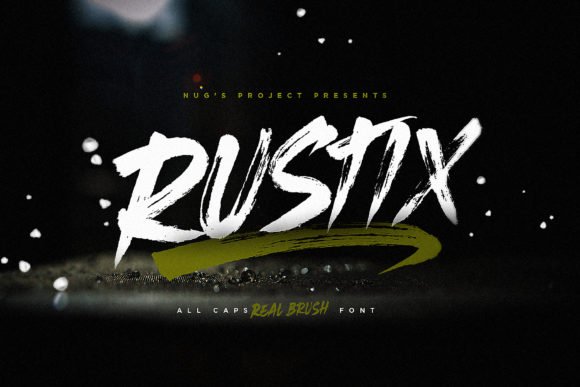 Rustix Font - Featured Image