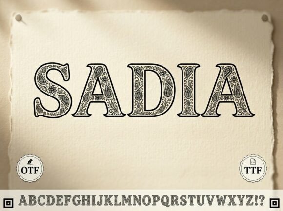Sadia Font - Featured Image
