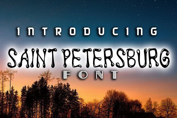 Saint Petersburg Font - Featured Image