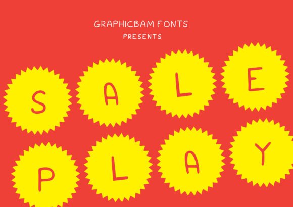 Sale Play Font - Featured Image