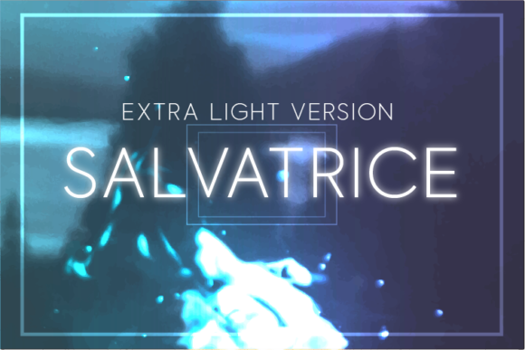 Salvatrice Extra Light Font - Featured Image