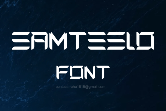 Samteslo Font - Featured Image