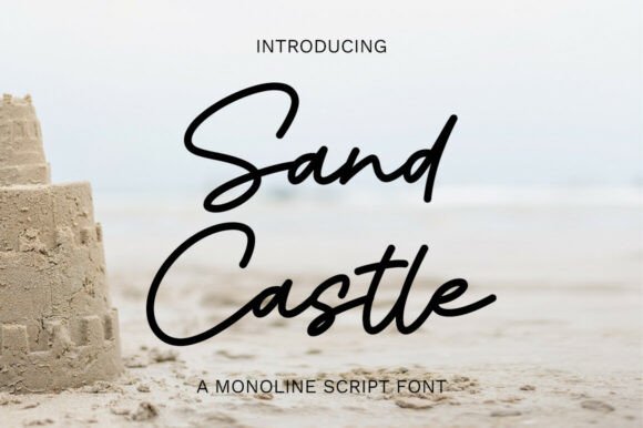 Sand Castle Font - Featured Image