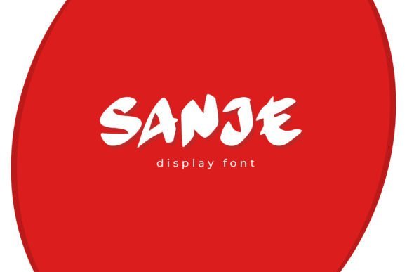 Sanje Font - Featured Image