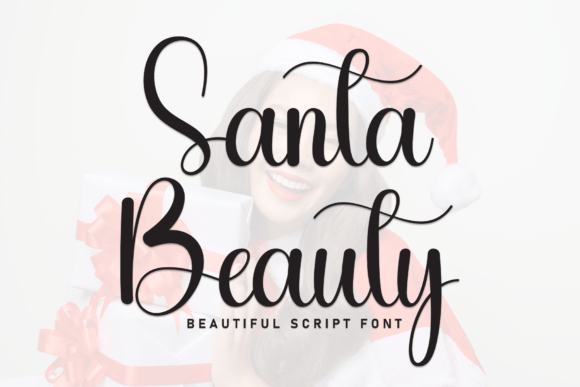 Santa Beauty Font - Featured Image