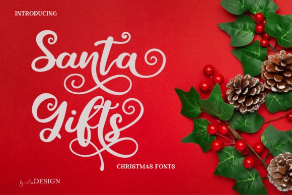 Santa Gifts Font - Featured Image