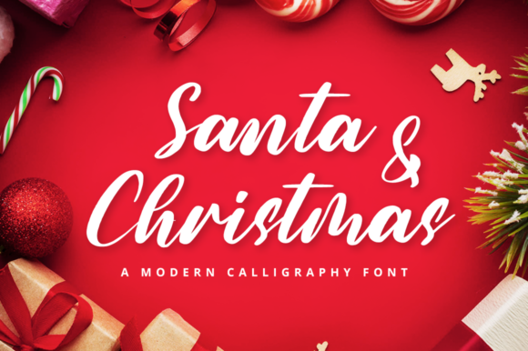 Santa & Christmas Font - Featured Image