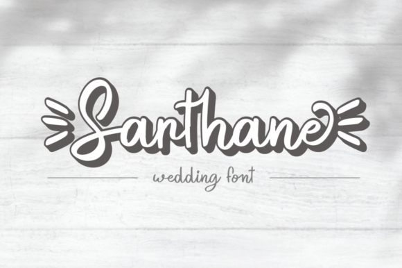 Sarthane Font - Featured Image