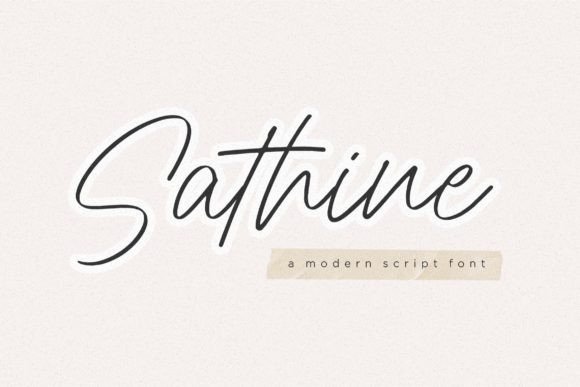 Sathine Font - Featured Image