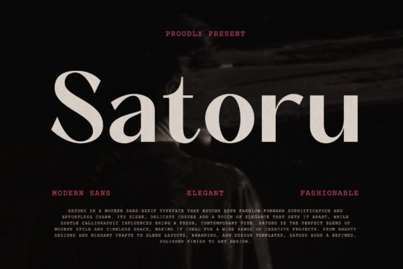 Satoru Font - Featured Image