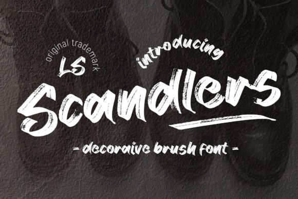 Scandlers Font - Featured Image