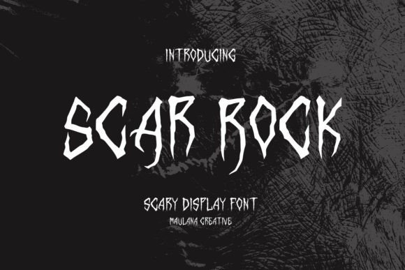 Scar Rock Font - Featured Image
