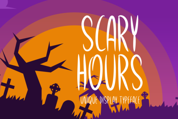 Scary Hours Font - Featured Image