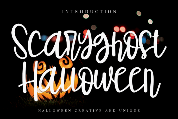 Scaryghost Halloween Font - Featured Image