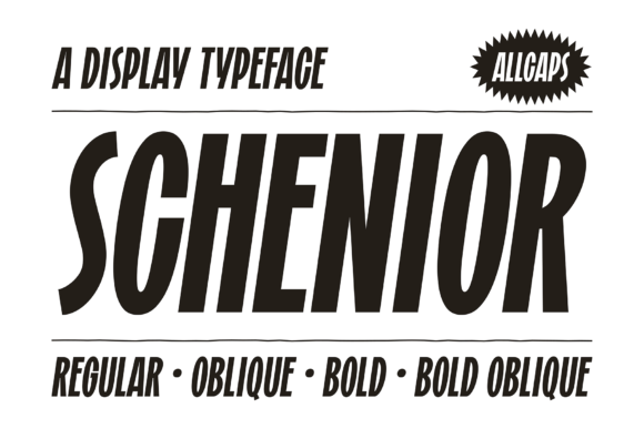Schenior Font - Featured Image