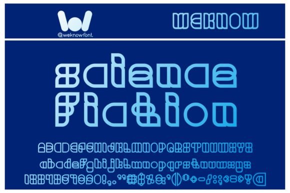 Science Fiction Font - Featured Image