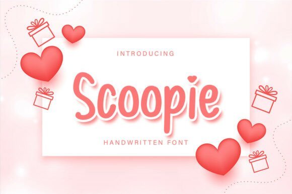 Scoopie Font - Featured Image