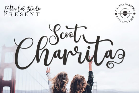 Scoot Charrita Font - Featured Image