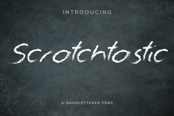 Scratchtastic Font - Featured Image