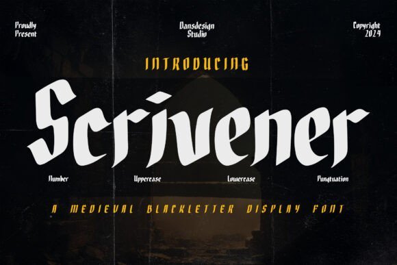 Scrivener Font - Featured Image
