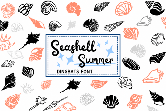 Seashell Summer Font - Featured Image