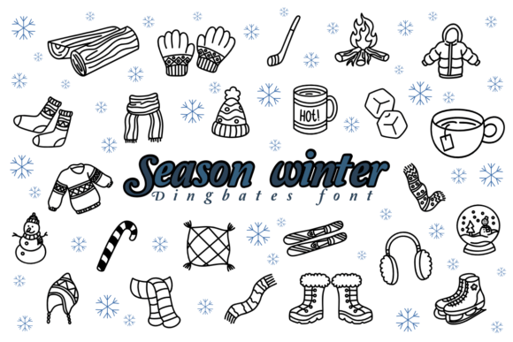 Season Winter Font - Featured Image