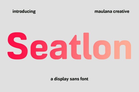 Seatlon Font - Featured Image