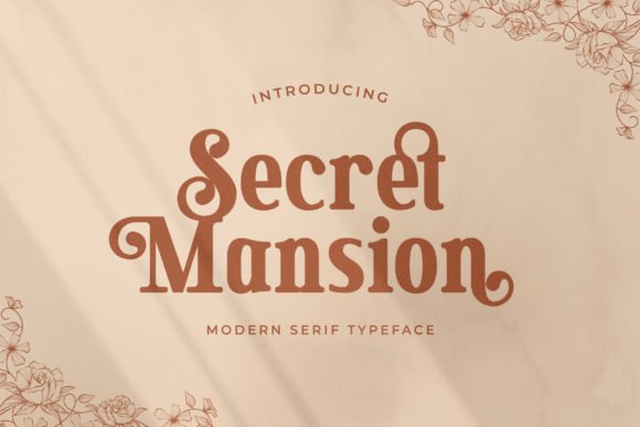 Secret Mansion Font - Featured Image