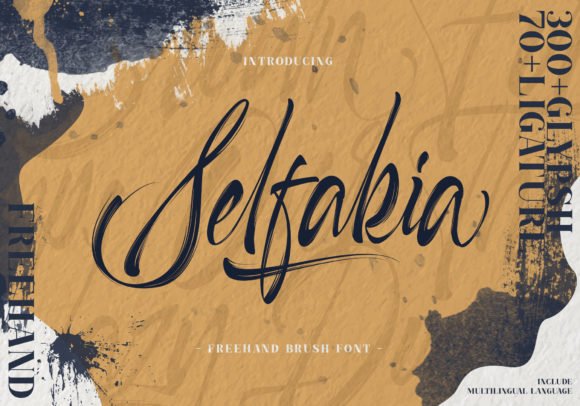 Selfakia Font - Featured Image