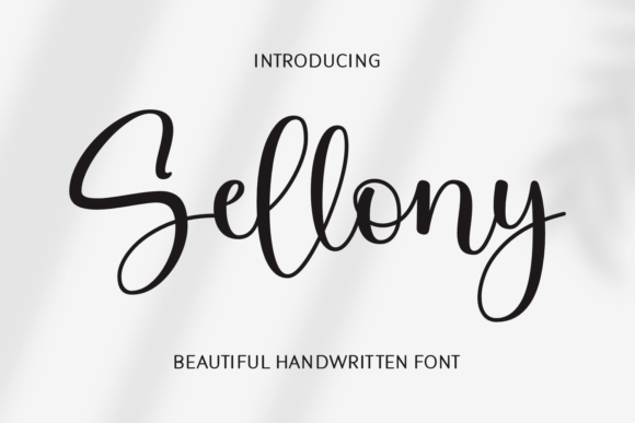 Sellony Font - Featured Image