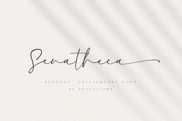 Senatheca Font - Featured Image