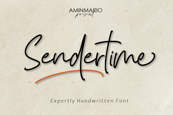 Sendertime Font - Featured Image