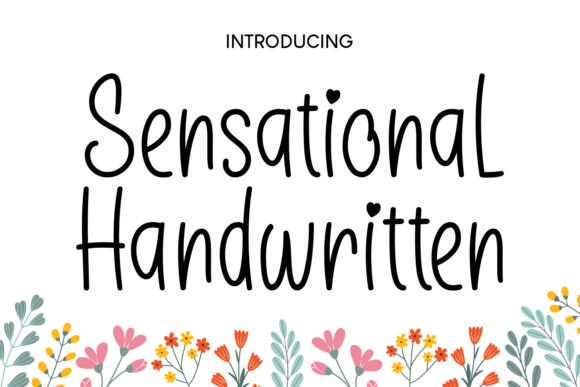 Sensational Handwritten Font - Featured Image