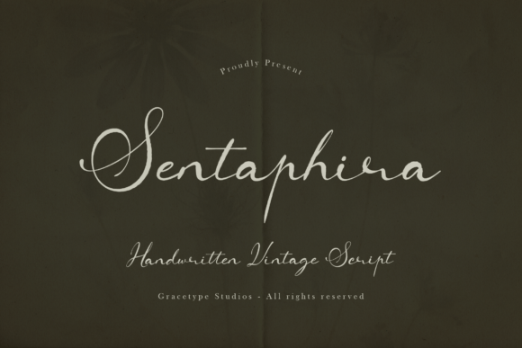 Sentaphira Font - Featured Image