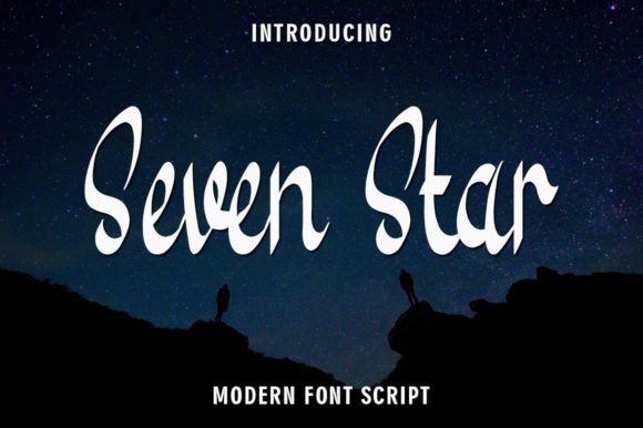 Seven Star Font - Featured Image