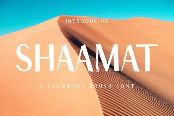 Shaamat Font - Featured Image