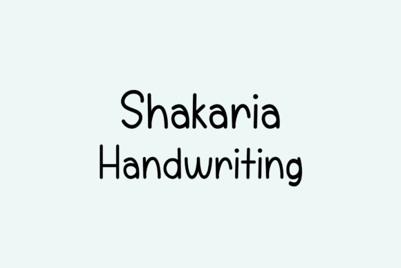 Shakaria Font - Featured Image